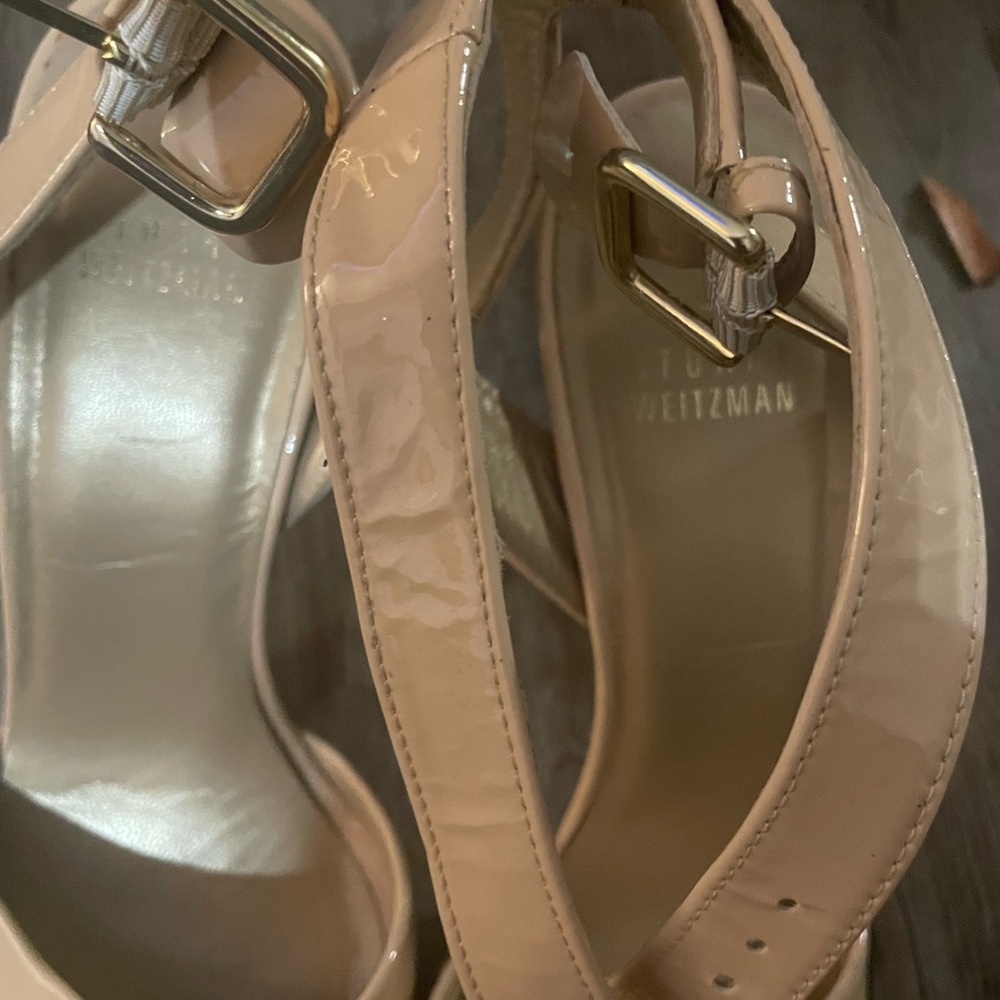 Barely Worn Stuart Weitzman Nude Pumps - image 4
